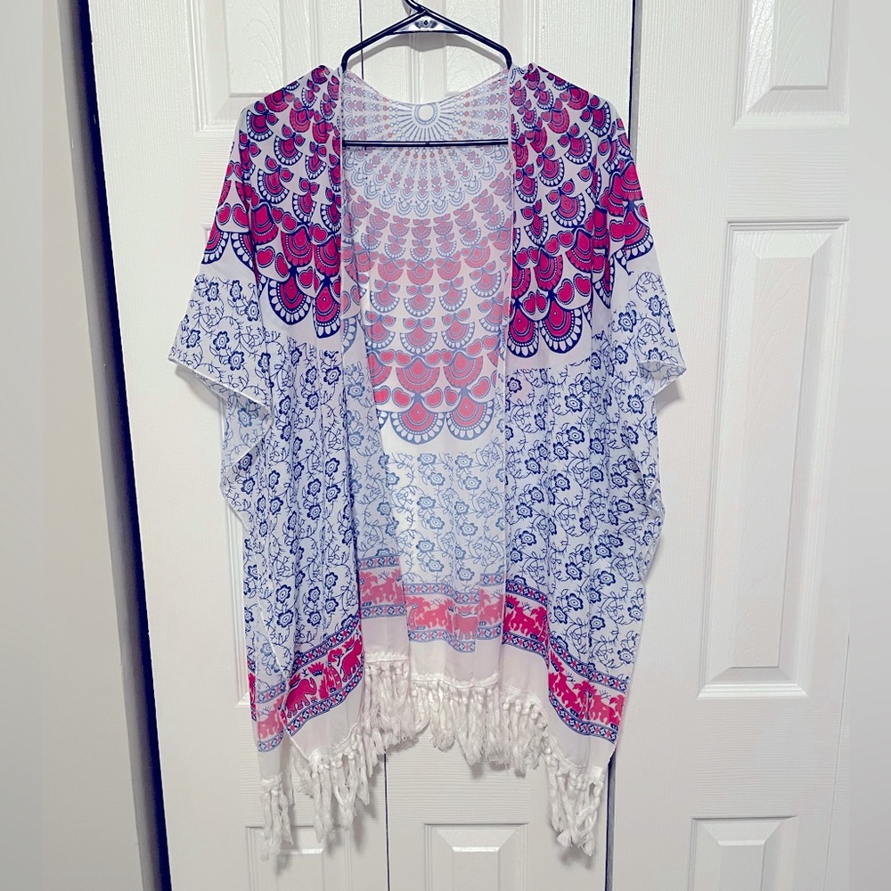 Chiffon cover up/wrap